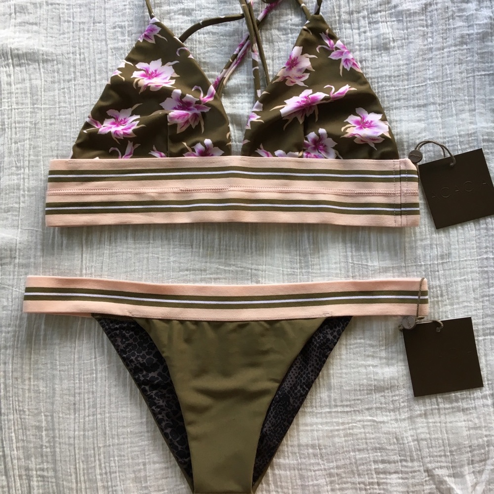 NWT Acacia Bikini set